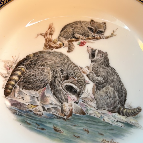 Collectible Woodland Wildlife limited series plate - Picture 2 of 6